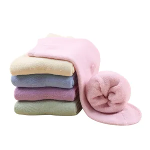 Damen Winter dicke warme thermische Frottee Socken stapelweise Anzeige weiche Haus Socken.