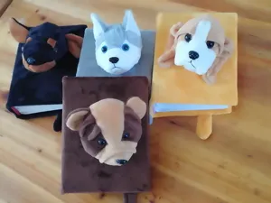 Plush puppy photo album 6 inch cute cartoon animal baby memory book cute plush cover cute gift
