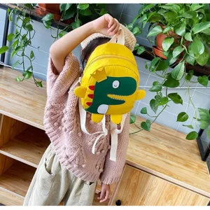 Süßer Dinosaurier Kinder Rucksack für Kleinkinder Jungen und Mädchen Cartoon Schultasche