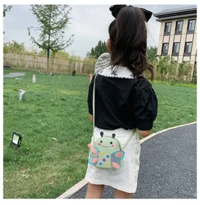 Kids cute cartoon insect crossbody bag children summer mini messenger bag fashion accessories