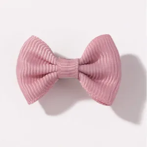Pinza de pelo con lazo liso para niños, accesorio de cabello lindo para uso diario.