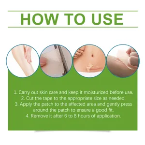 Guía de instrucciones detallada sobre cómo aplicar correctamente la cinta de silicona para cicatrices.
