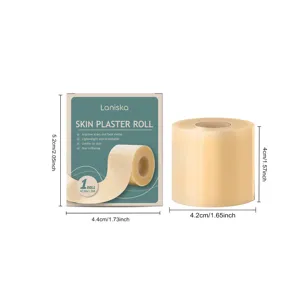 LANISKA rollo de tirita para cicatrices transpirable suave cinta de silicona 1 rollo