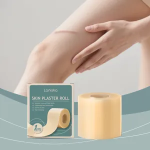 LANISKA Rollo de Cinta para Cuidado de la Piel Parche de Silicona para Cicatrices Rollo de Reparación Suave Invisible