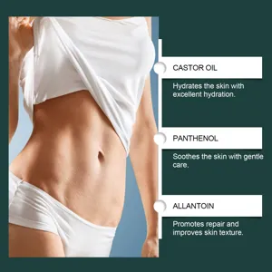 Parche de cuidado corporal, hidratante, nutritivo y calmante para una piel suave y elástica.