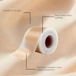 Rollo de cinta de cuidado de la piel transpirable para belleza y cuidado diario.