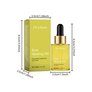 OceAura Narbenheilungs Gesichtsöl mit Pipette, 30ml feuchtigkeitsspendende Hautpflege Essenz.
