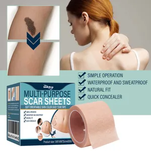 Cinta de camuflaje de color de piel South Moon, impermeable transpirable para cicatrices.