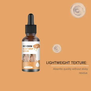 Sérum Gouttes Verrine Venin d'Abeille 30ml Texture Légère Absorption Rapide Soin.