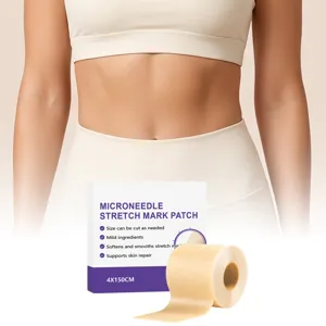 Parche de Estrías con Microagujas Cinta No Tejida Transpirable Reparación de Piel Corporal