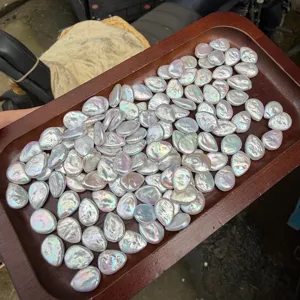 Cuentas de Perlas de Agua Dulce Barrocas Naturales Forma de Gota Brillo Fuerte Cuentas Sueltas Para Accesorios de Joyería DIY