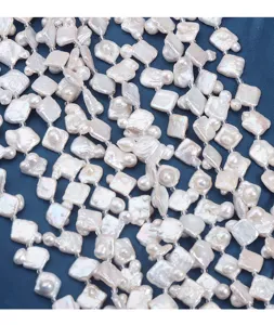 Natürliche Süßwasser Barock Perlen Stränge, unregelmäßige lose Perlen für DIY Schmuck.