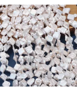 Natürliche Süßwasser Barock Perlen Perlen DIY lose Perlen Schmuckherstellung Detail