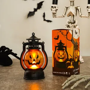 Halloween LED κολοκύθα φανάρι φορητό νυχτερινό φως πάρτι μπαρ ατμόσφαιρα διακόσμηση.