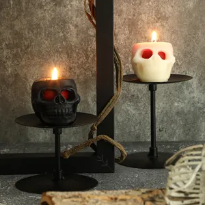 Αρωματικό κερί κρανίο Halloween τρομακτική γοτθική διακόσμηση πάρτι ατμόσφαιρα κερί