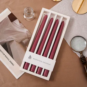 Luxus Duftkerzen Stabkerben Set im Geschenkbox fur Hochzeit Heimdekoration und Party.