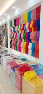 Wholesale solid color silk scarf ultra thin ice silk shawl summer beach scarf detail view