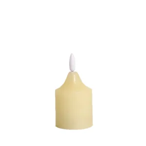 Bullet LED electronic candle simulation paraffin wax flameless candle for wedding decor