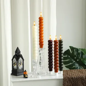 Lumière LED Électronique Citrouille d'Halloween Accessoire Décoratif de Fête