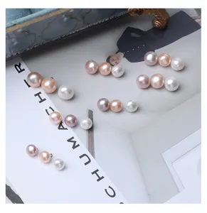 Natürliche Süßwasser Perle Knöpfe DIY Nähzubehör für stilvolle Pullover Hemd Dekoration