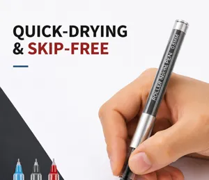 Bolígrafo Gel 0.5mm Secado Rápido Escritura Suave Oficina Escuela Suministros
