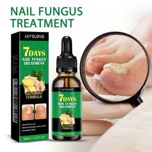 Jaysuing 30ml Gember Nagelverzorging Vloeistof Reparatie van Beschadigde Nagels Voet Hand