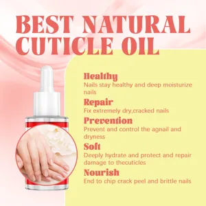 Natural Cuticle Oil Nail Repair Moisturizing Treatment Dry Damaged Nails Care 15ml