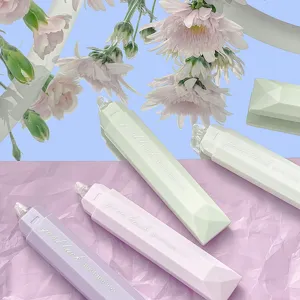 Kleurrijke dot lijmtape pen set, grote capaciteit dubbelzijdige tape voor studenten dagboek.