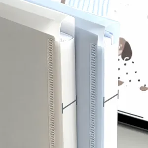 Morandi kleur A4 uitbreidbare map, grote capaciteit testpapier documentenorganisator.