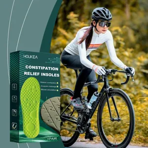 HOUKEA massage insoles designed for comfort, acupoint relief, and daily foot support.