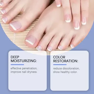 Effective nail care patch designed for deep moisturizing, improving dryness and restore color.