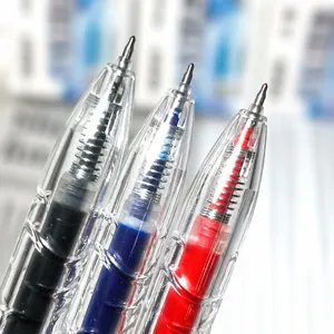 Διαφανές Αναδιπλούμενο Στυλό Gel Διπλή Μύτη Μπίλιας Γρήγορο Στέγνωμα Ομαλή Γραφή Για Φοιτητές Γραφείο Σχολείο