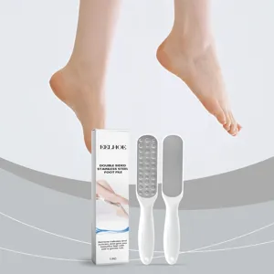 Double Sided Stainless Steel Foot File Professional Pedicure Tool Dead Skin Remover Callus Remover Foot Care Tool