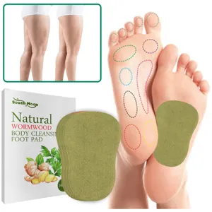 Wormwood foot patch cleansing pads body detox relaxing stress relief foot care patches