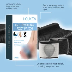 HOUKEA Fußgewölbe Stütze und Fußpflaster für bequeme tägliche Fußpflege und Schmerzlinderung.