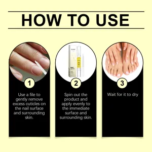 Stapsgewijze handleiding voor het gebruik van nagelverzorgingsolie voor gesunde nagels.