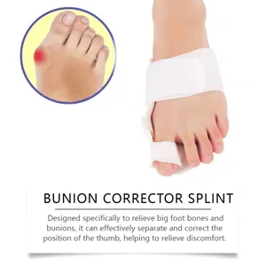 Ballen Schiene zur Zehenkorrektur, orthopädische Fußstütze für Linderung und Komfort.