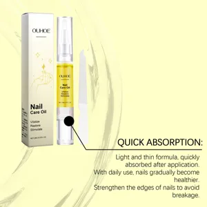 OUHOE nagelverzorging olie pen set voedt en versterkt de nagels, voorkomt breuk.