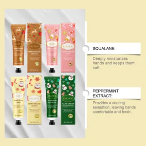 EELHOE plant extract moisturizing hand cream set, deeply nourishes and softens dry hands.