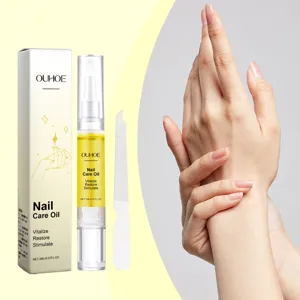 Nagelverzorging Vloeistof Voedende Nagelolie Pen Met Nagelfeile Diepe Hydratatie Nagelbehandeling Voor Handverzorging Schoonheid