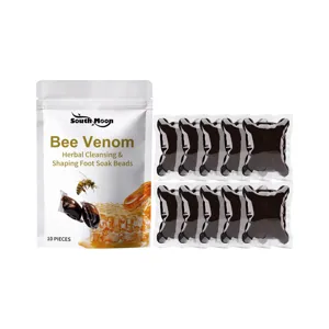 South Moon Bee Venom Herbal Foot Soak Beads 10Pcs Deep Cleansing And Relaxing Foot Care