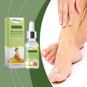 Advanced Nail Repair Liquid Bee Venom Nail Treatment Serum Instant Effective Professional Nail Care Solution