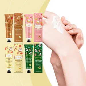 EELHOE Plant Extract Moisturizing Hand Cream Set Portable Nourishing Hand Care Cream Winter Holiday Gift