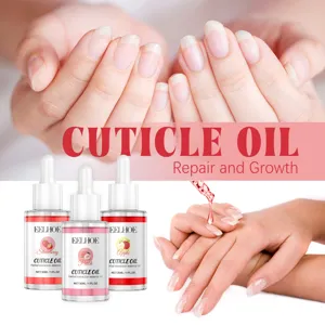 Eelhoe Cuticle Oil Repair and Growth 30ml 3-pack strawberry peach apple nail care essence.