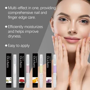 Cuticle oil pen set detail, multi-effect nail and finger edge care, hydrating and moisturizing.