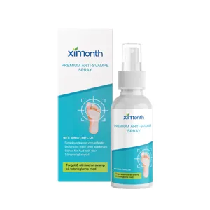 Ximonth 50ml αντιμυκητιακό σπρέι ποδιών για περιποίηση νυχιών, ενυδάτωση και προστασία δακτύλων.