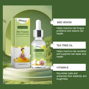 South Moon Bee Venom Nail Treatment Serum 30ml nourishes and repairs damaged fingernails.