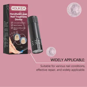 HOUKEA Handheld Laser Nail Treatment Device for effective daily nail repair and foot care.