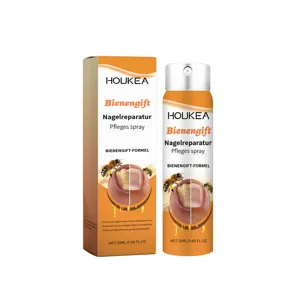 HOUKEA spray réparateur d'ongles au venin d'abeille, soin nourrissant pour ongles, 20ml