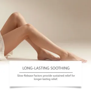 Patch de soin apaisant pour les jambes et les pieds, conçu pour un soulagement doux.